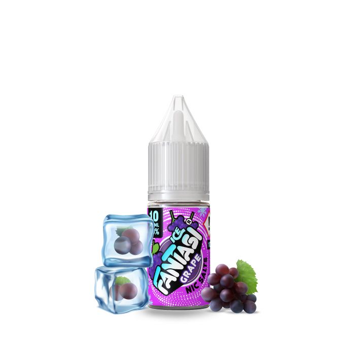 445442 Grape Ice 10ml Nic Salt Fantasi